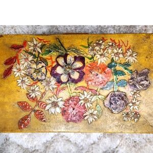 Vintage RARE Custom Artist Signed Silverplate Box With 66 Pcs 12 Sets WM Rogers